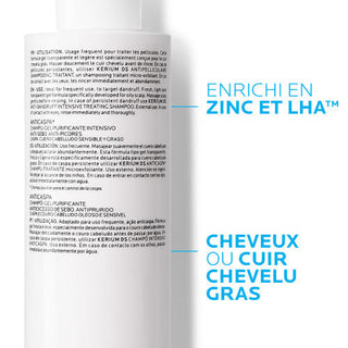 La Roche-Posay KÉRIUM Anti-Dandruff Gel Shampoo for Oily Scalp