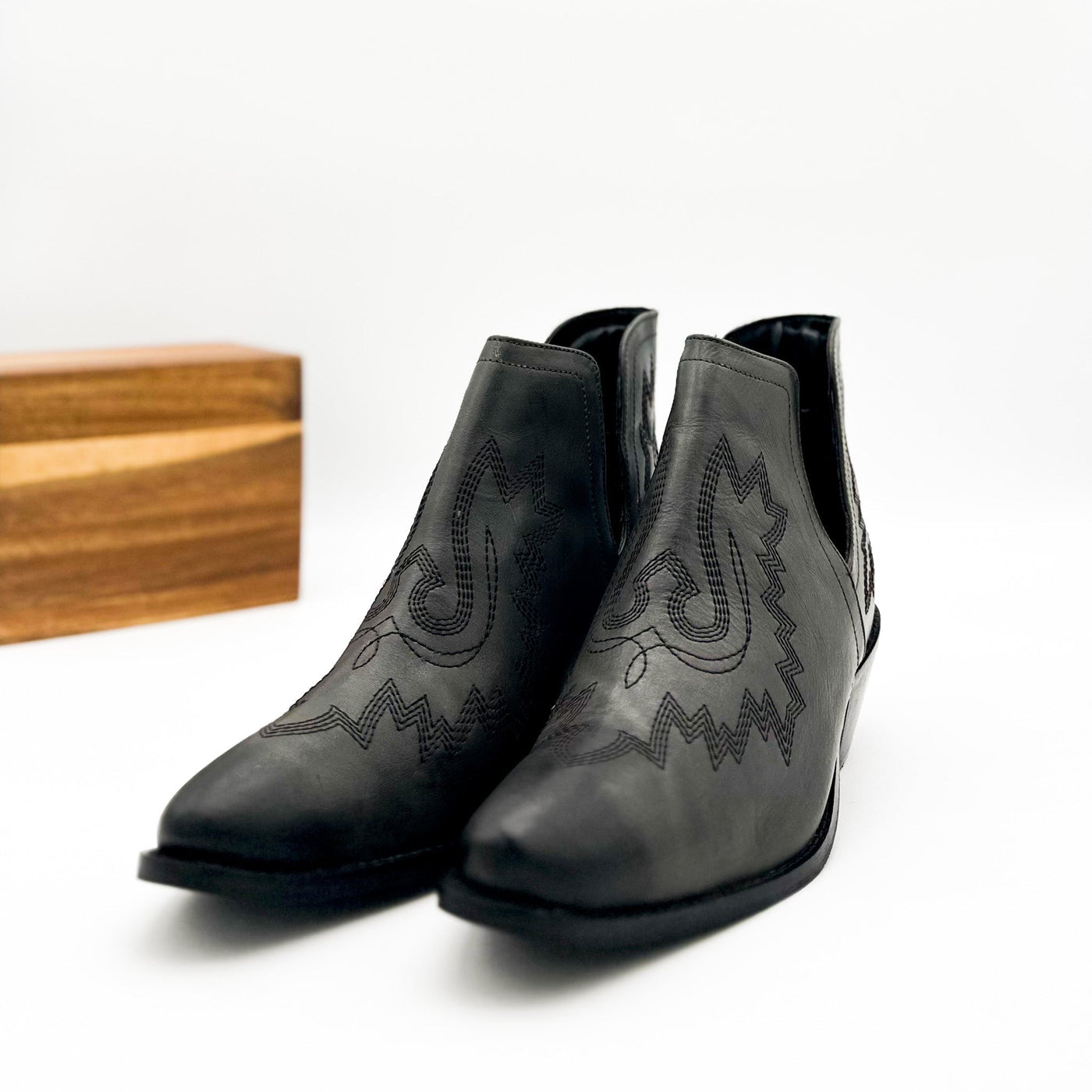 Kickin' Booties in Black - Glamourous Grace