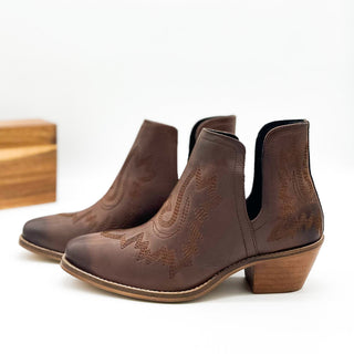 Kickin' Booties in Brown - Glamourous Grace