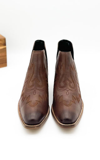 Kickin' Booties in Brown - Glamourous Grace