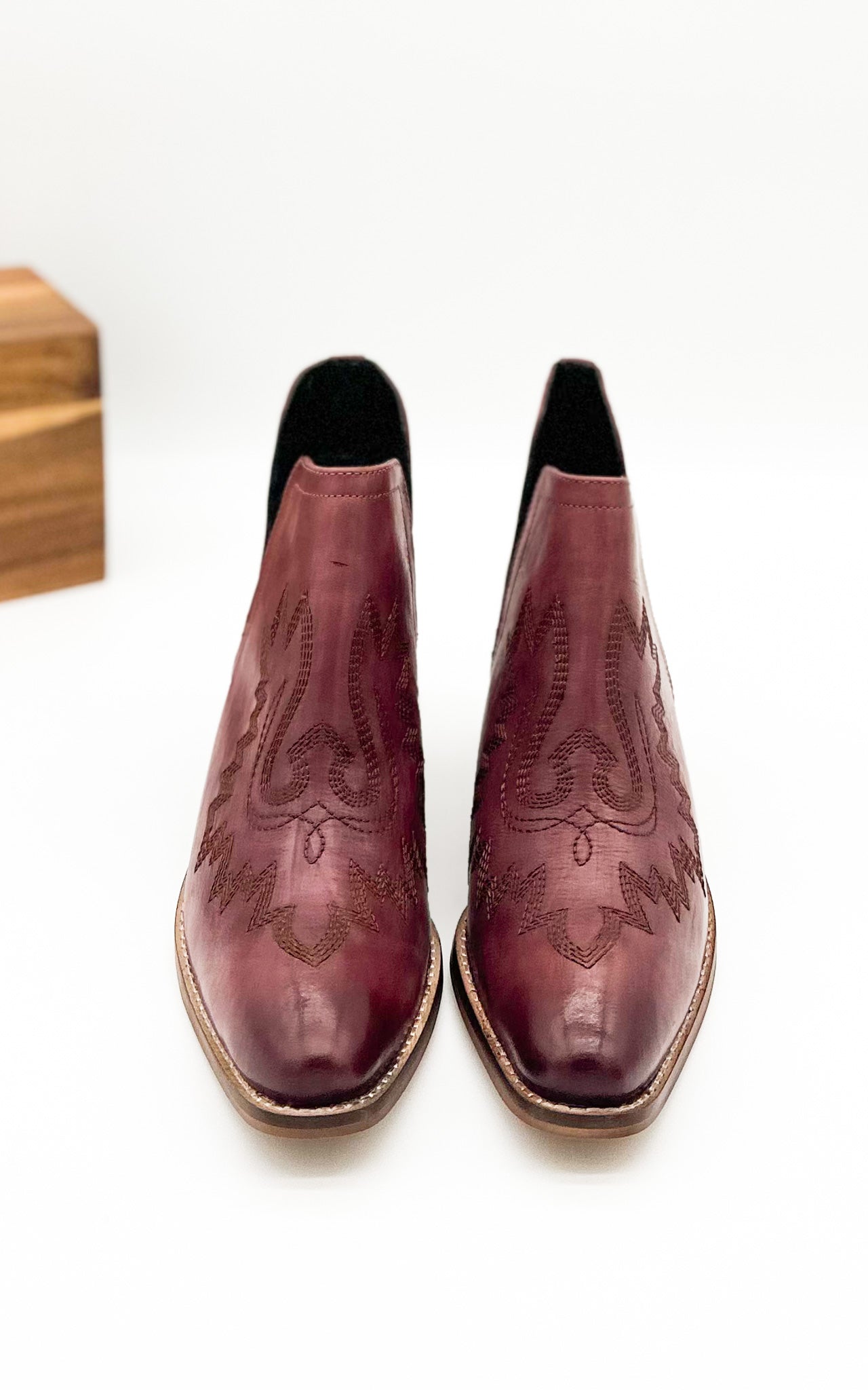 Kickin' Booties in Burgundy - Glamourous Grace