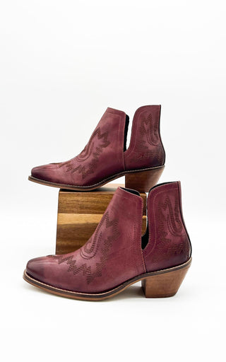 Kickin' Booties in Burgundy - Glamourous Grace