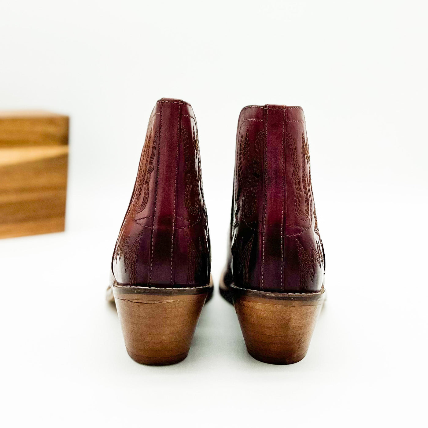 Kickin' Booties in Burgundy - Glamourous Grace