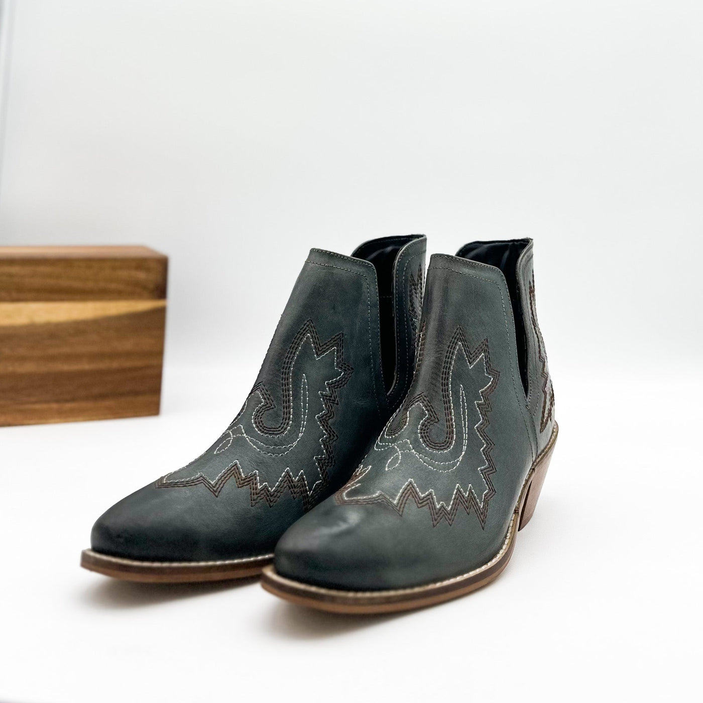 Kickin' Booties in Teal - Glamourous Grace