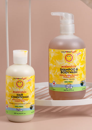 Kids #Calendula™ Shampoo + Conditioner Bundle