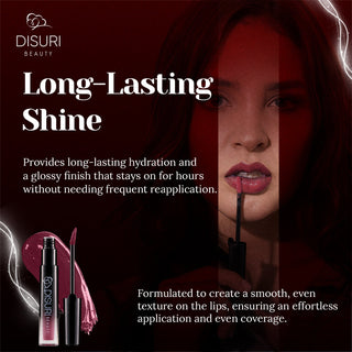 DISURI Beauty Glossy Blast Lip Gloss - Kiss Me (M63)