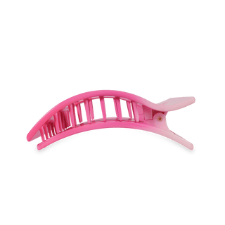 Kiss & Tell Large  Flat Rectangle Hair Clip - Glamourous Grace