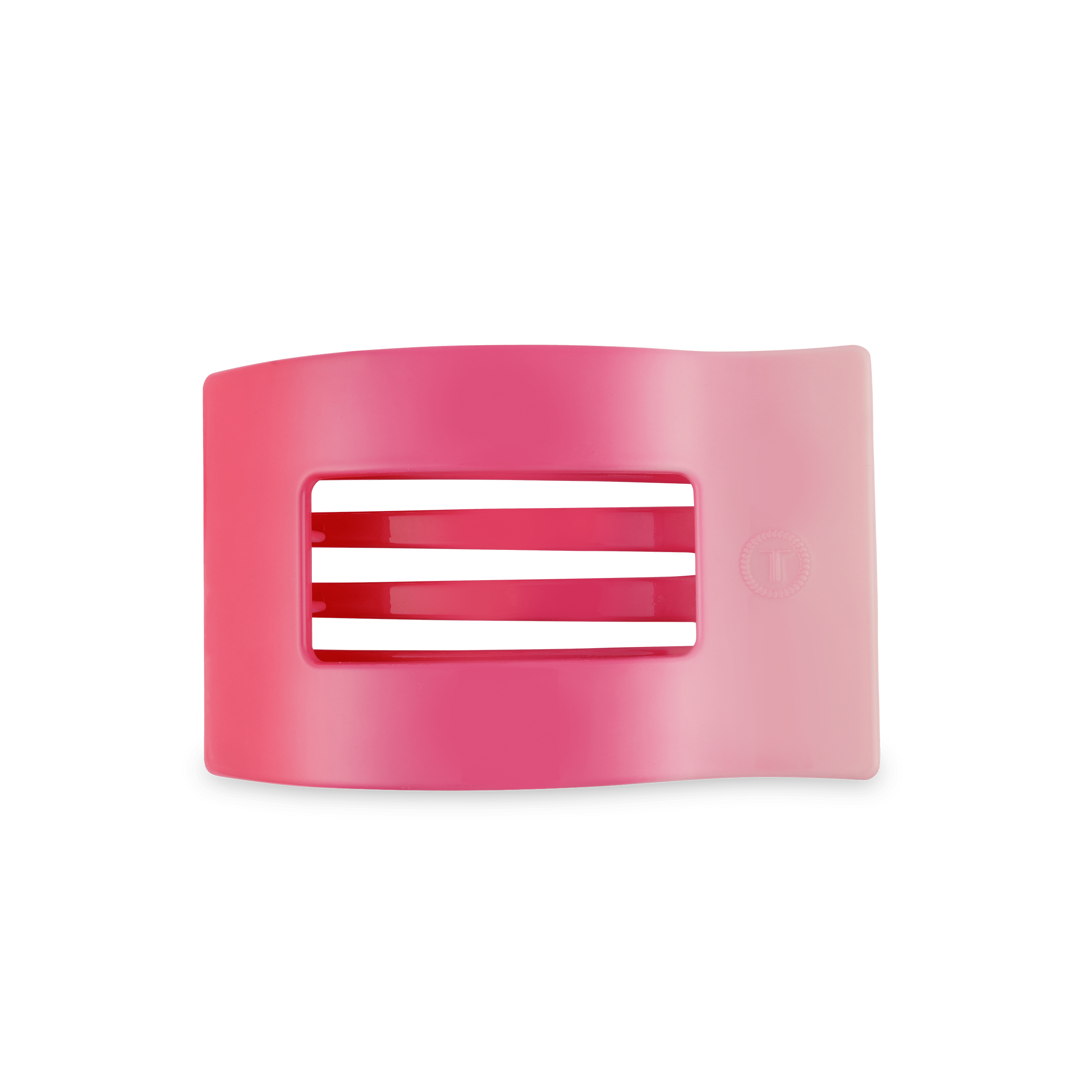 Kiss & Tell Medium Flat Rectangle Hair Clip - Glamourous Grace