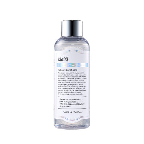 KLAIRS Freshly Juiced Vitamin Essence Toner 180ml - Glamourous Grace