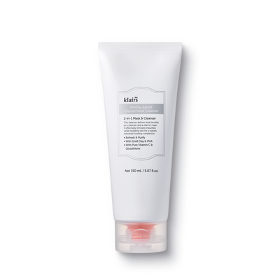 KLAIRS Freshly Juiced Vitamin Mask Cleanser 150ml - Glamourous Grace