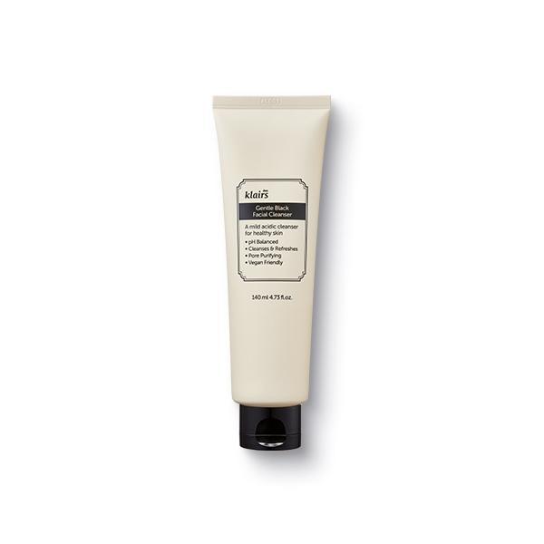 KLAIRS Gentle Black Facial Cleanser 140ml - Glamourous Grace