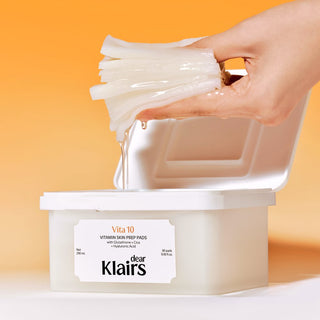 KLAIRS Vita 10 Vitamin Skin Prep Pads 290ml/80ea