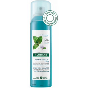 Klorane Dry Shampoo with Organic Aquatic Mint