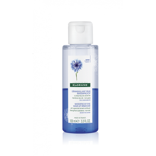 Klorane Waterproof Eye Makeup Remover with Cornflower