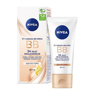 Nivea Essentials BB Cream - 5-in-1 Daytime Facial Care for Even Skin Tone & Imperfection Concealment - Glamourous Grace