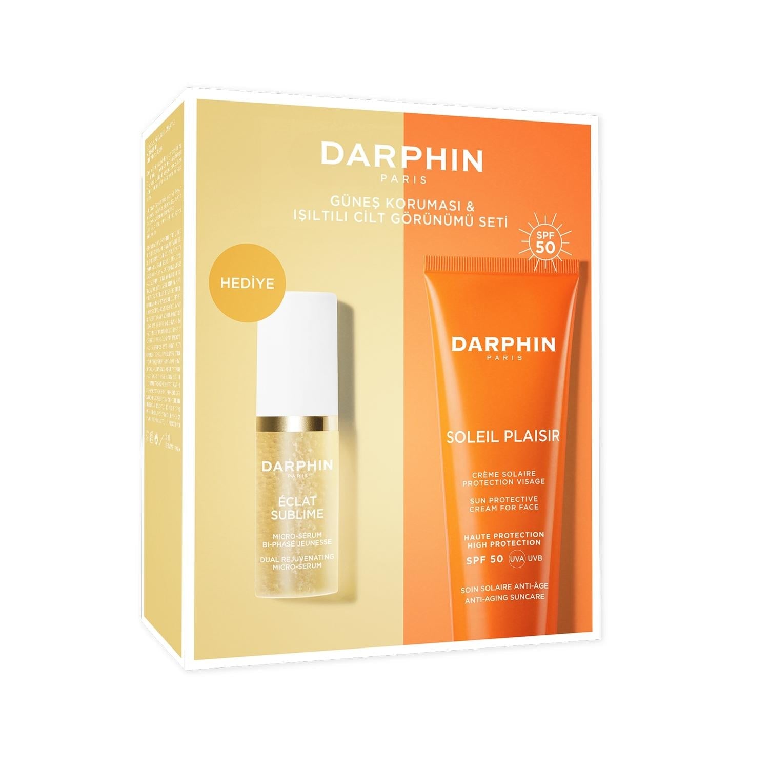 Darphin Skincare Set - Luxury Sun Protection & Radiant Skin Solution - Glamourous Grace