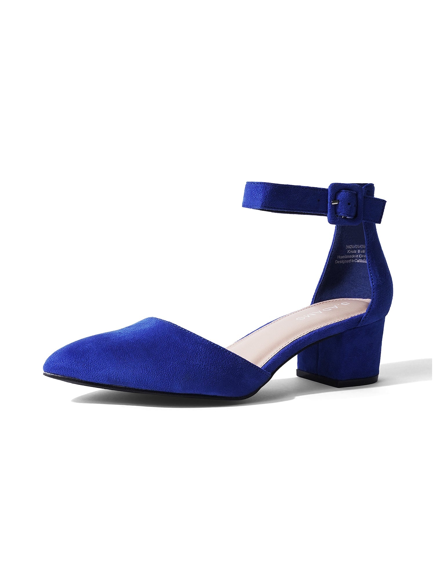 Krista | Blue Suede - Glamourous Grace