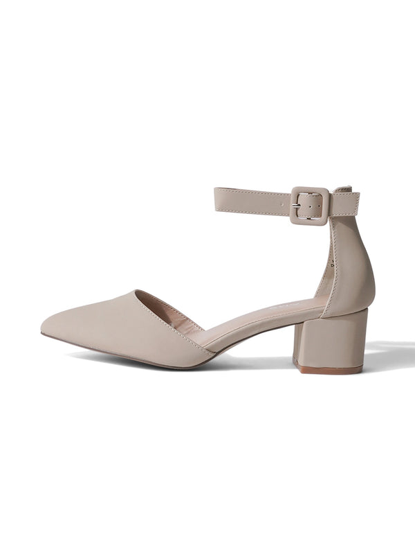 Krista | Beige Nubuck - Glamourous Grace