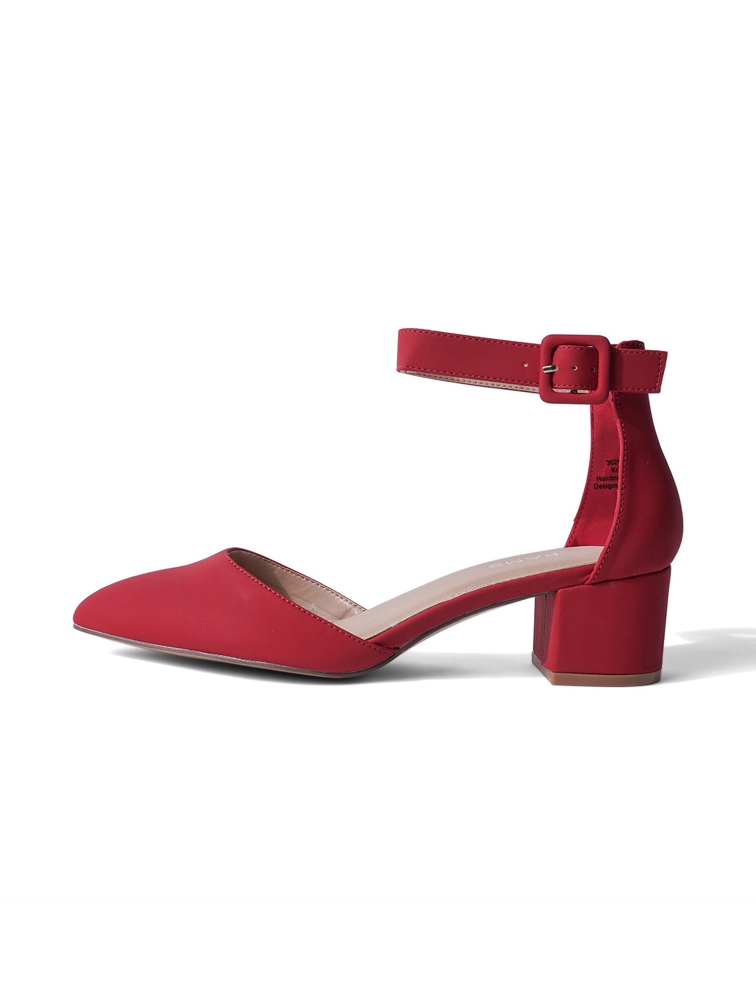 Krista | Red Nubuck - Glamourous Grace