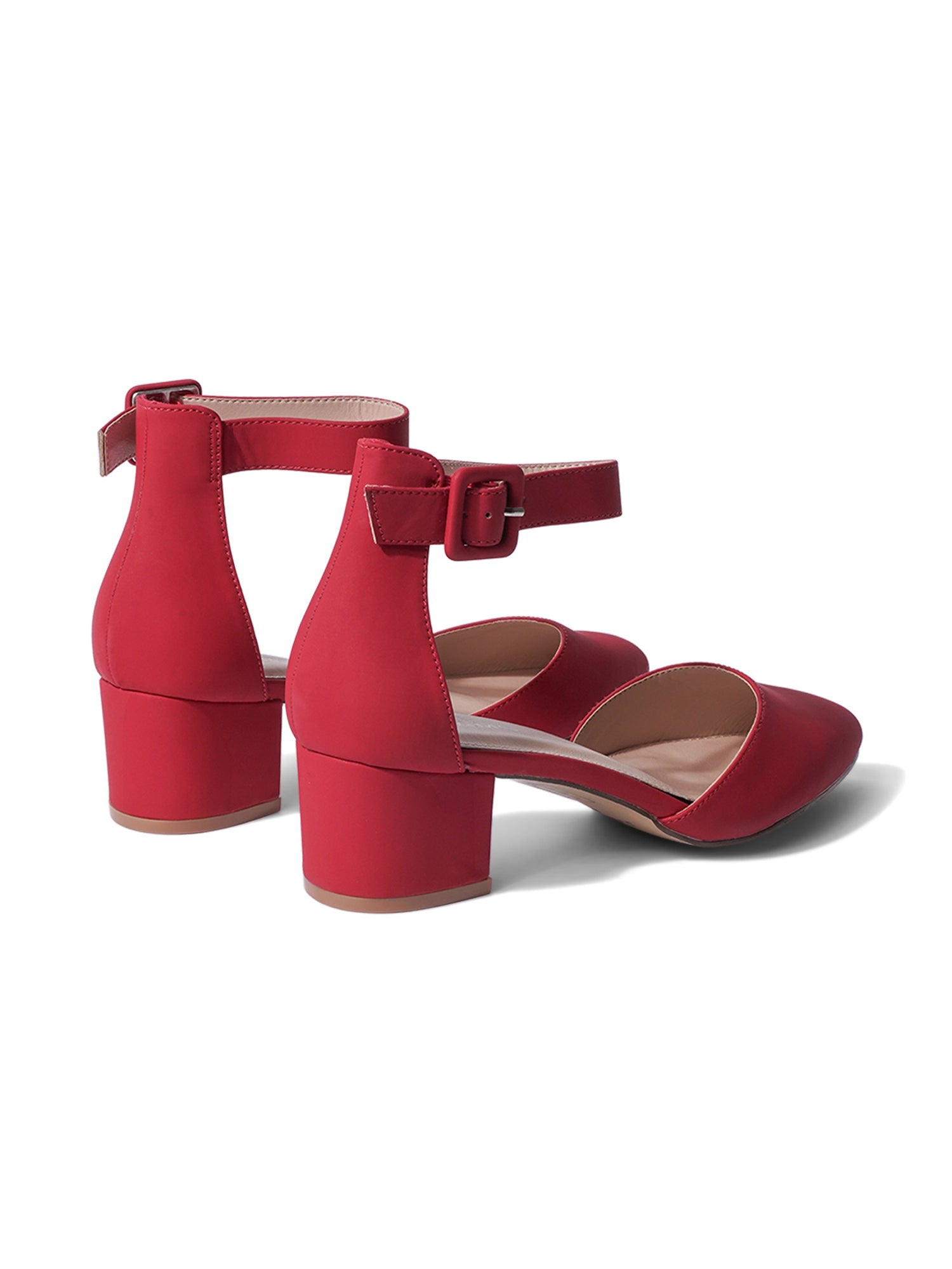 Krista | Red Nubuck - Glamourous Grace