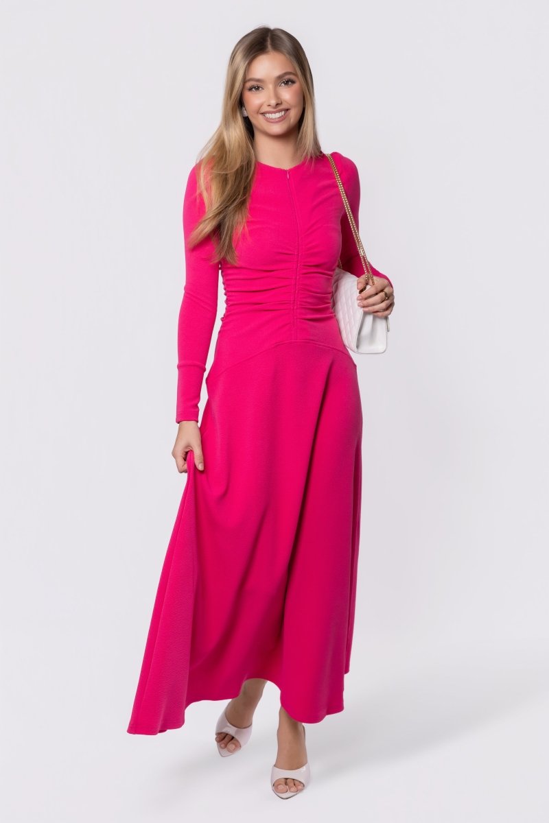 Kristen Dress (Pink) - Glamourous Grace
