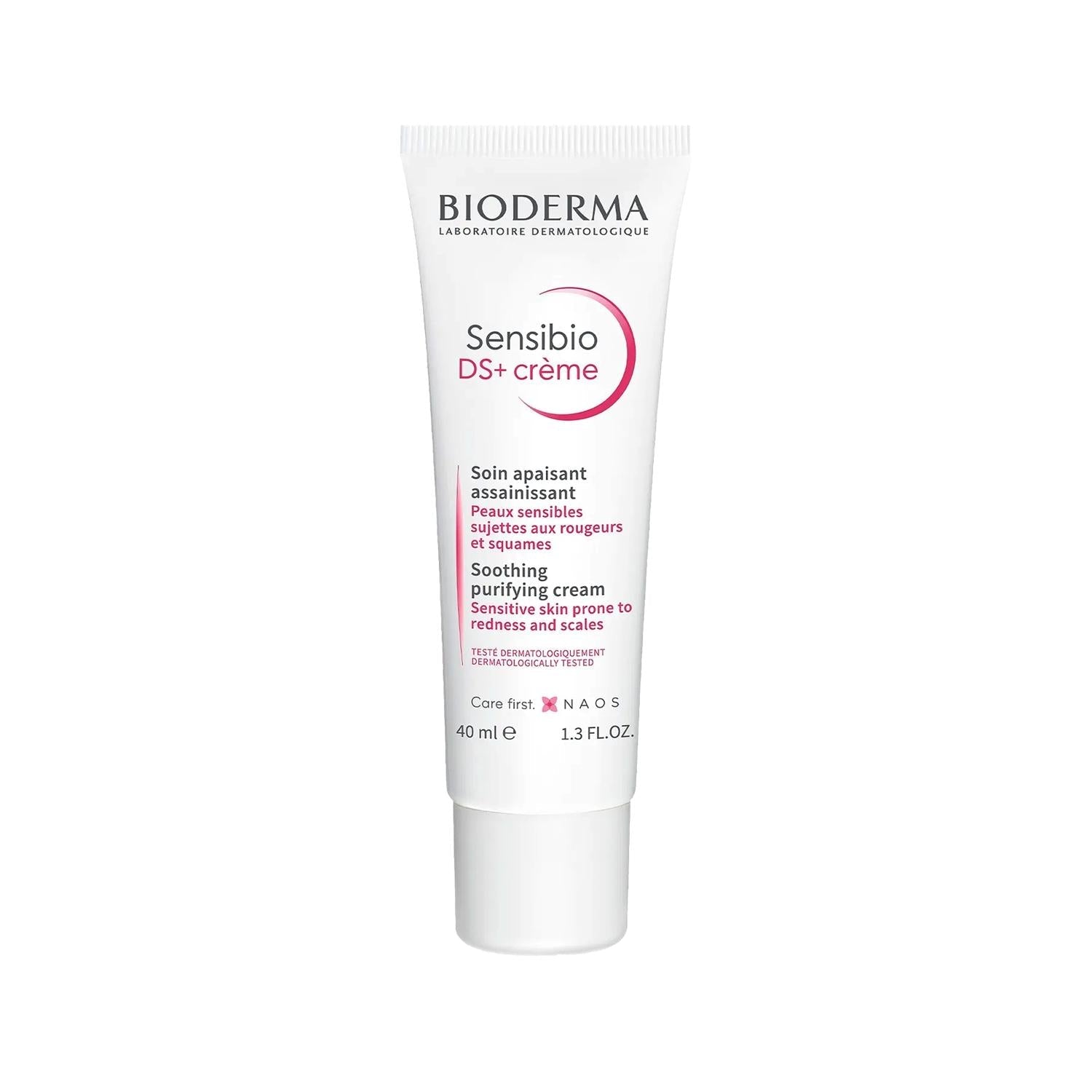 Bioderma Sensibio DS+ Moisturizing Cream for Sensitive Skin - Anti-Flaking, Gentle Skincare - Glamourous Grace