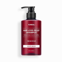 KUNDAL Intensive Scalp Care Shampoo with Caffeine 500ml #WHITE MUSK