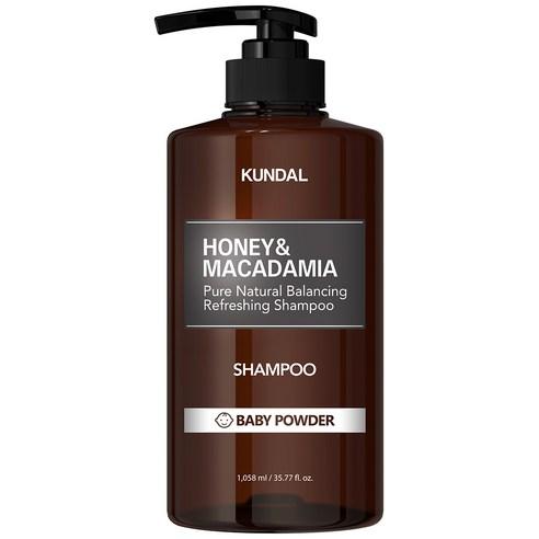 KUNDAL HONEY & MACADAMIA Natural Shampoo (Baby Powder) 1058ml - Glamourous Grace