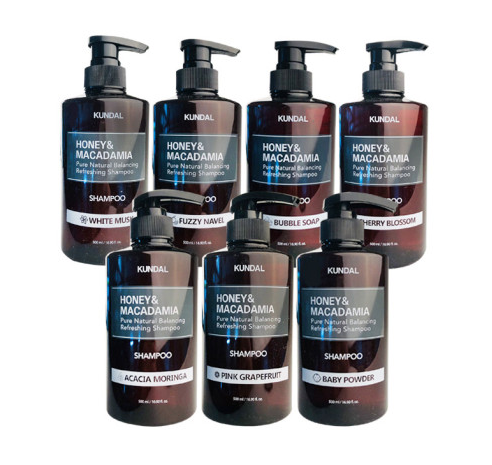 KUNDAL HONEY&MACADAMIA Pure Natural Balancing Refreshing Shampoo 500ml #CHERRY BLOSSOM - Glamourous Grace