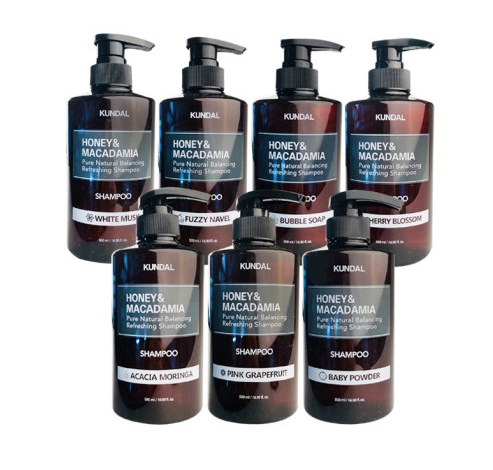 KUNDAL HONEY&MACADAMIA Pure Natural Balancing Refreshing Shampoo 500ml #PINK GRAPEFRUIT - Glamourous Grace