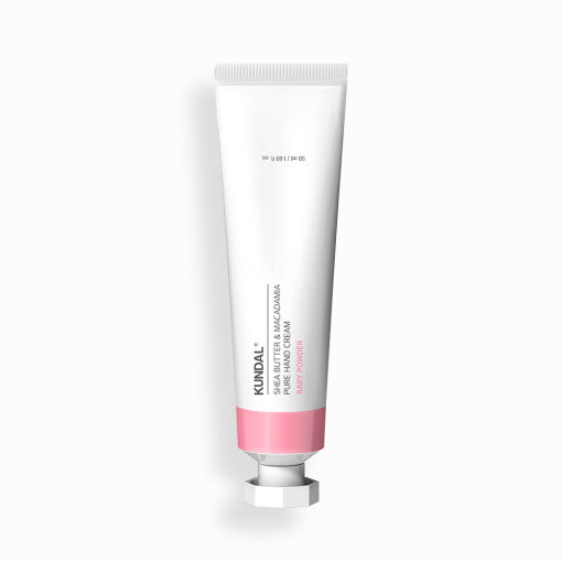 KUNDAL Shea Butter & Macadamia Pure Hand Cream 50ml #BABY POWDER - Glamourous Grace