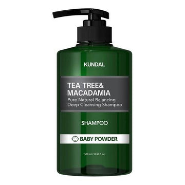 KUNDAL Tea Tree & Macadamia Deep Cleansing Shampoo Baby Powder 500ml - Glamourous Grace