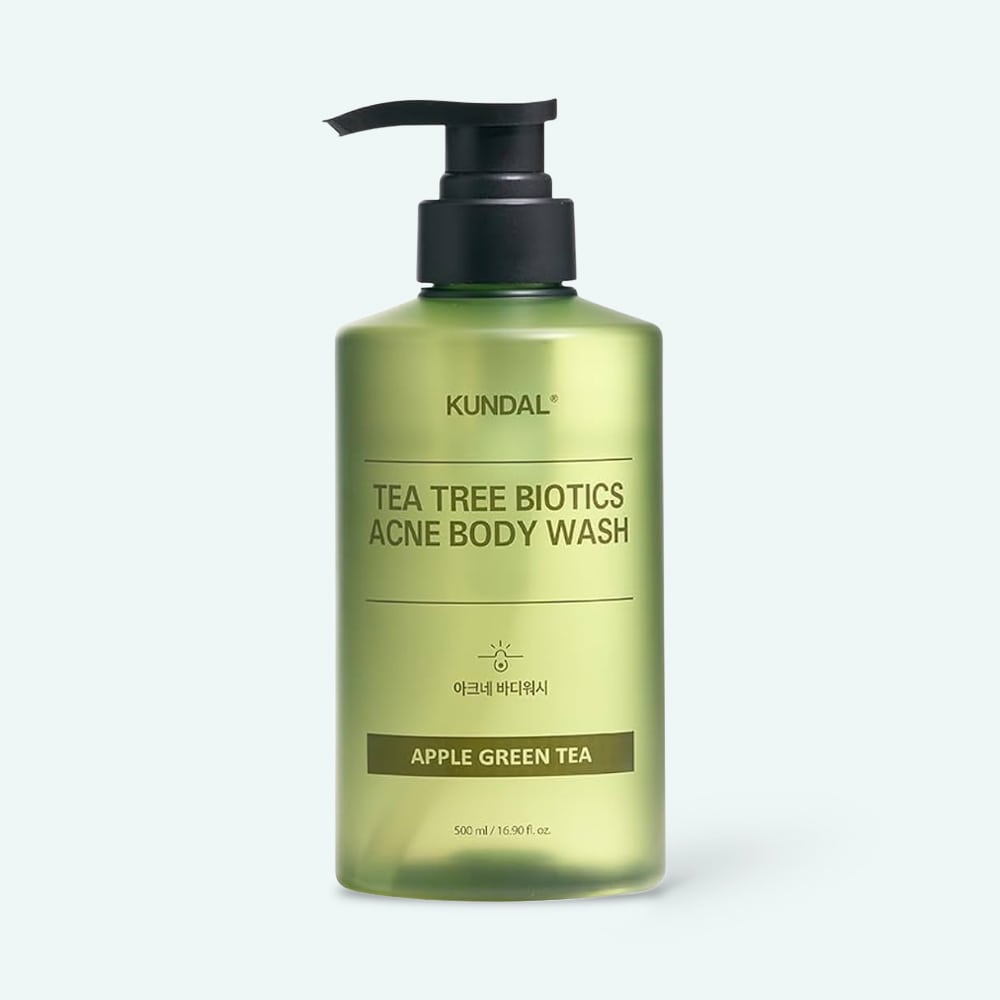 KUNDAL Tee Tree Bioticts Acne Body Wash 500ml #Apple Green Tea - Glamourous Grace