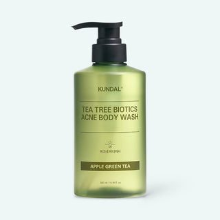 KUNDAL Tee Tree Bioticts Acne Body Wash 500ml #Apple Green Tea - Glamourous Grace