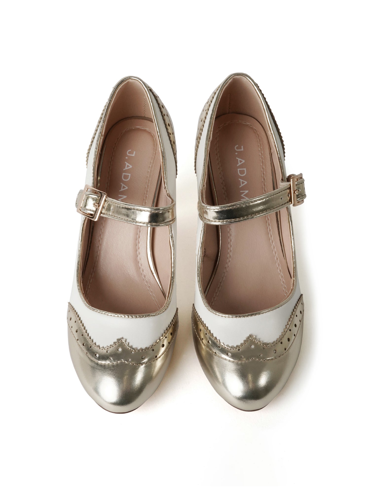 Kym | White Gold on Cream - Glamourous Grace