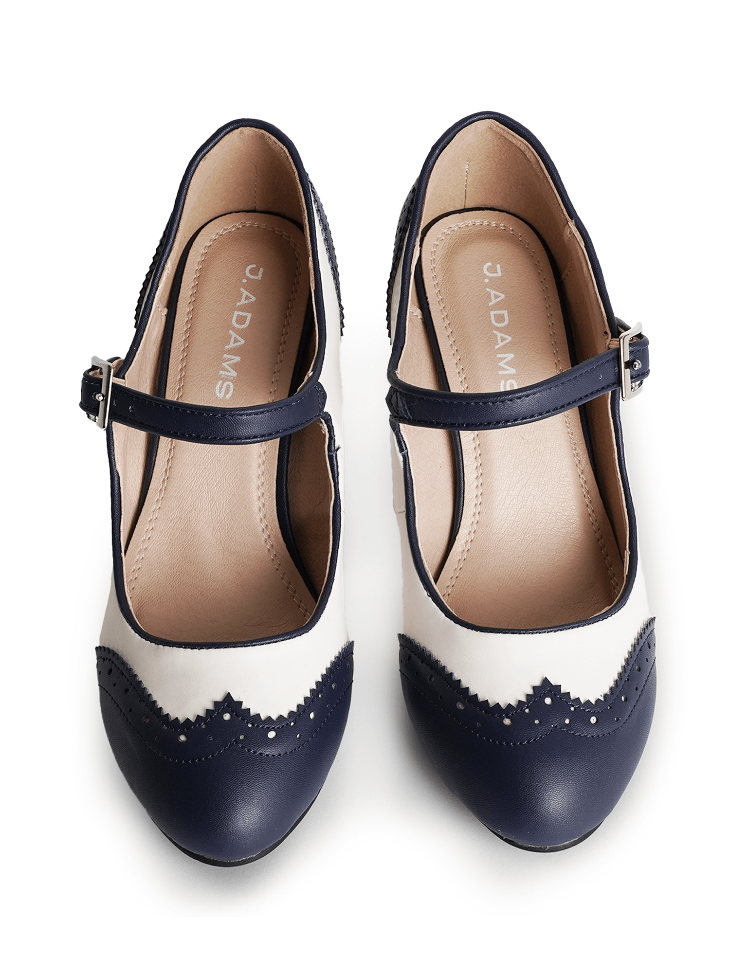 Kym | Navy on Cream - Glamourous Grace