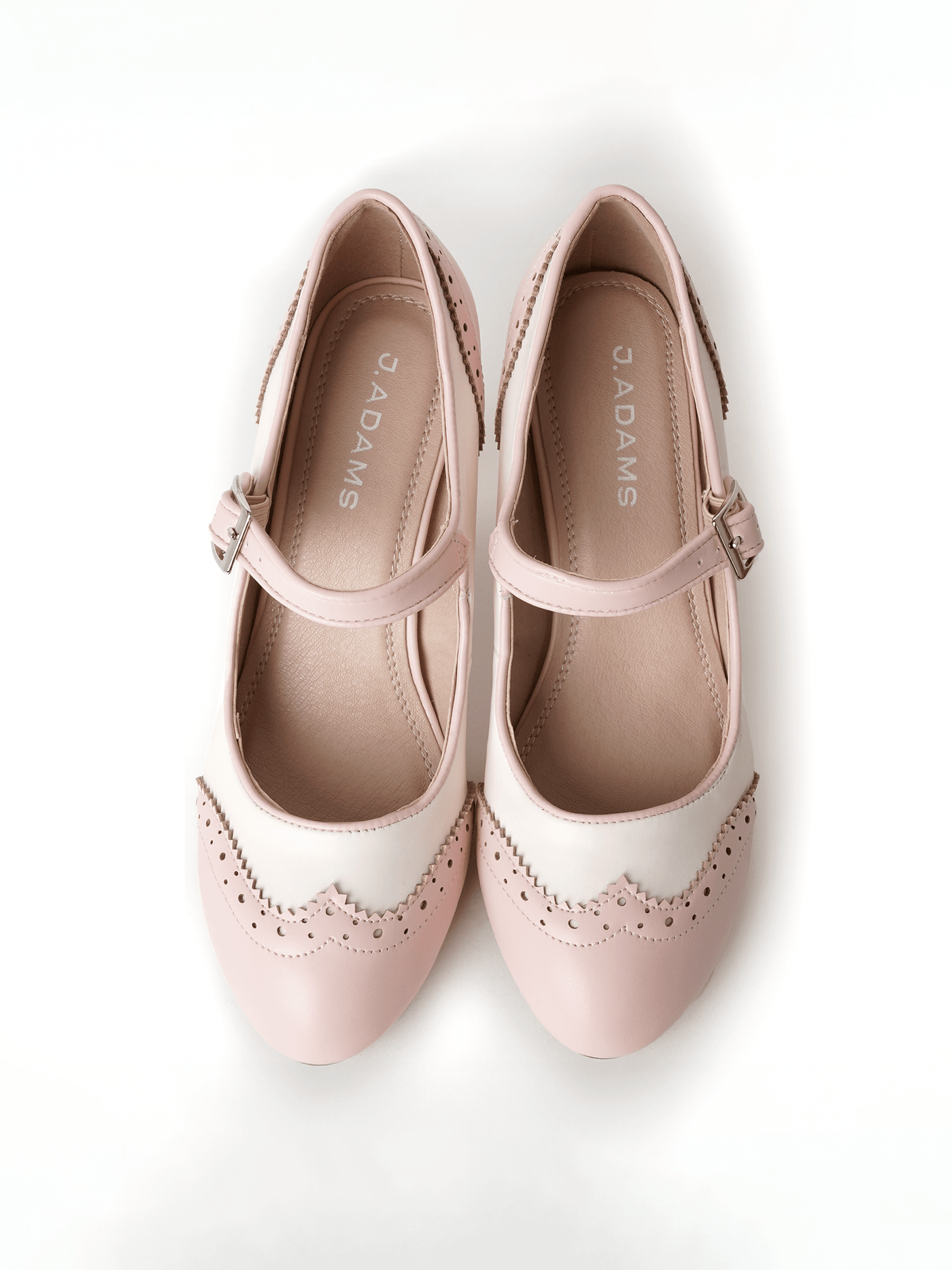 Kym | Light Pink on Cream - Glamourous Grace