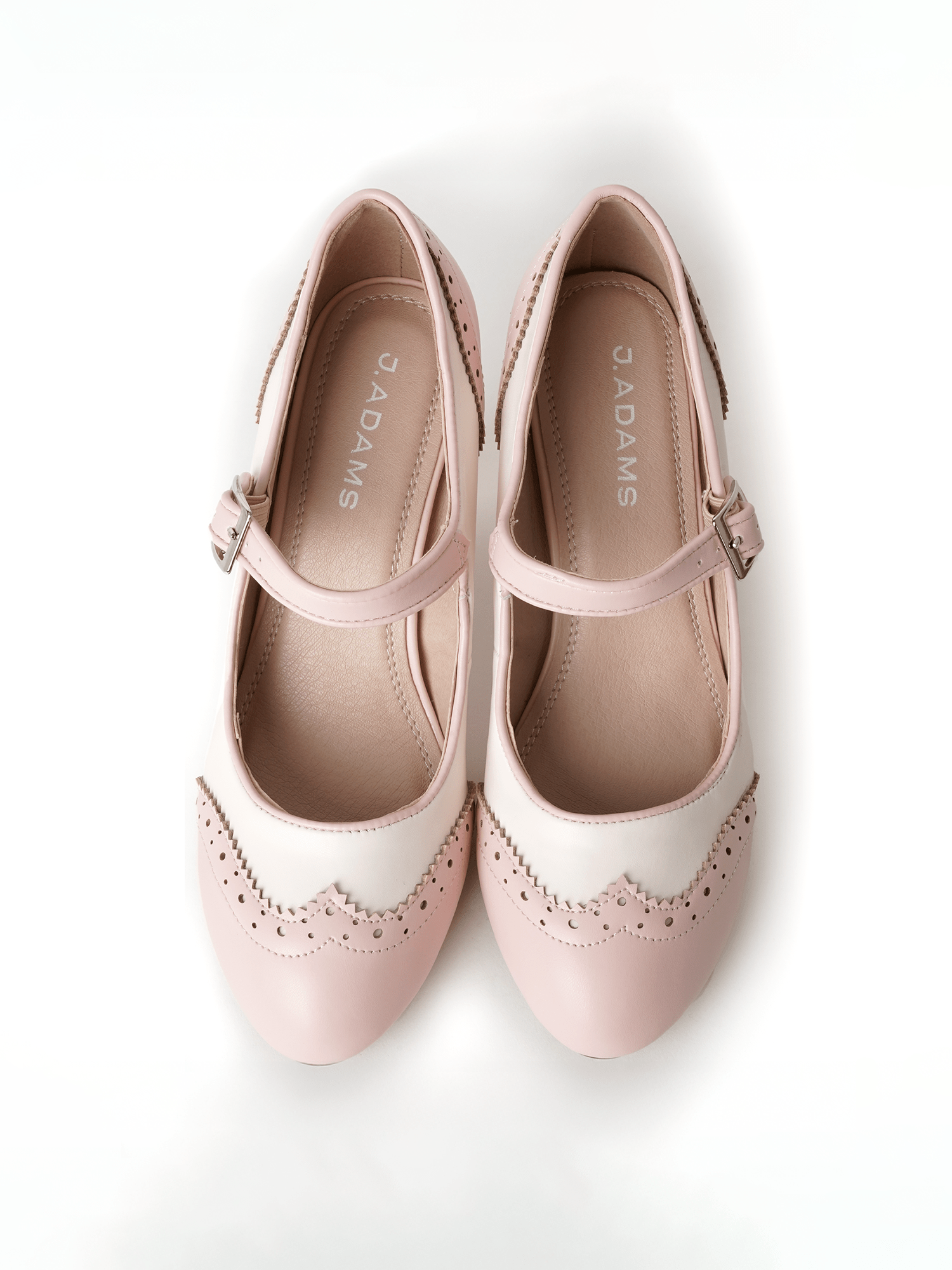 Kym | Light Pink on Cream - Glamourous Grace