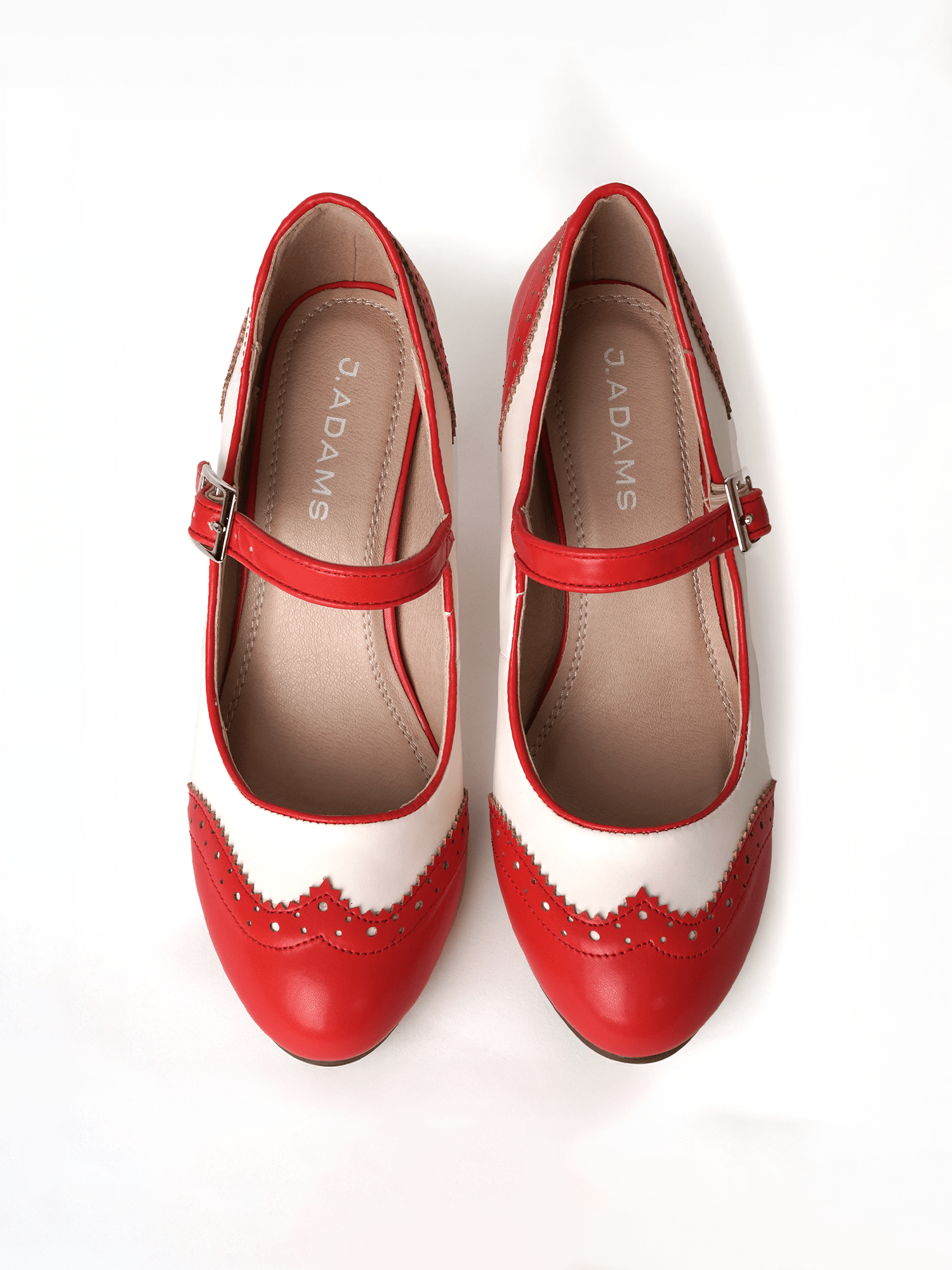 Kym | Red on Cream - Glamourous Grace
