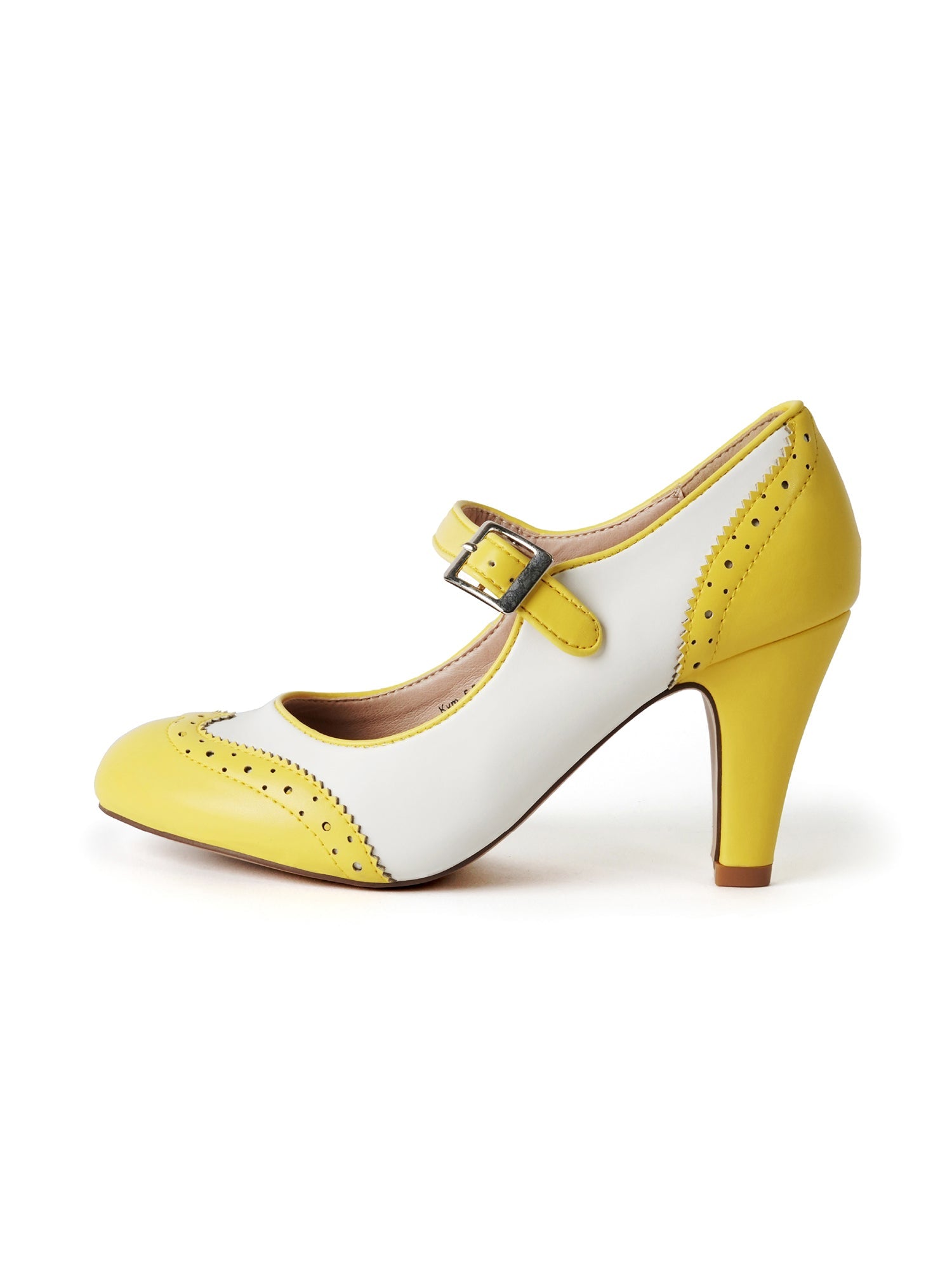 Kym | Yellow on White - Glamourous Grace