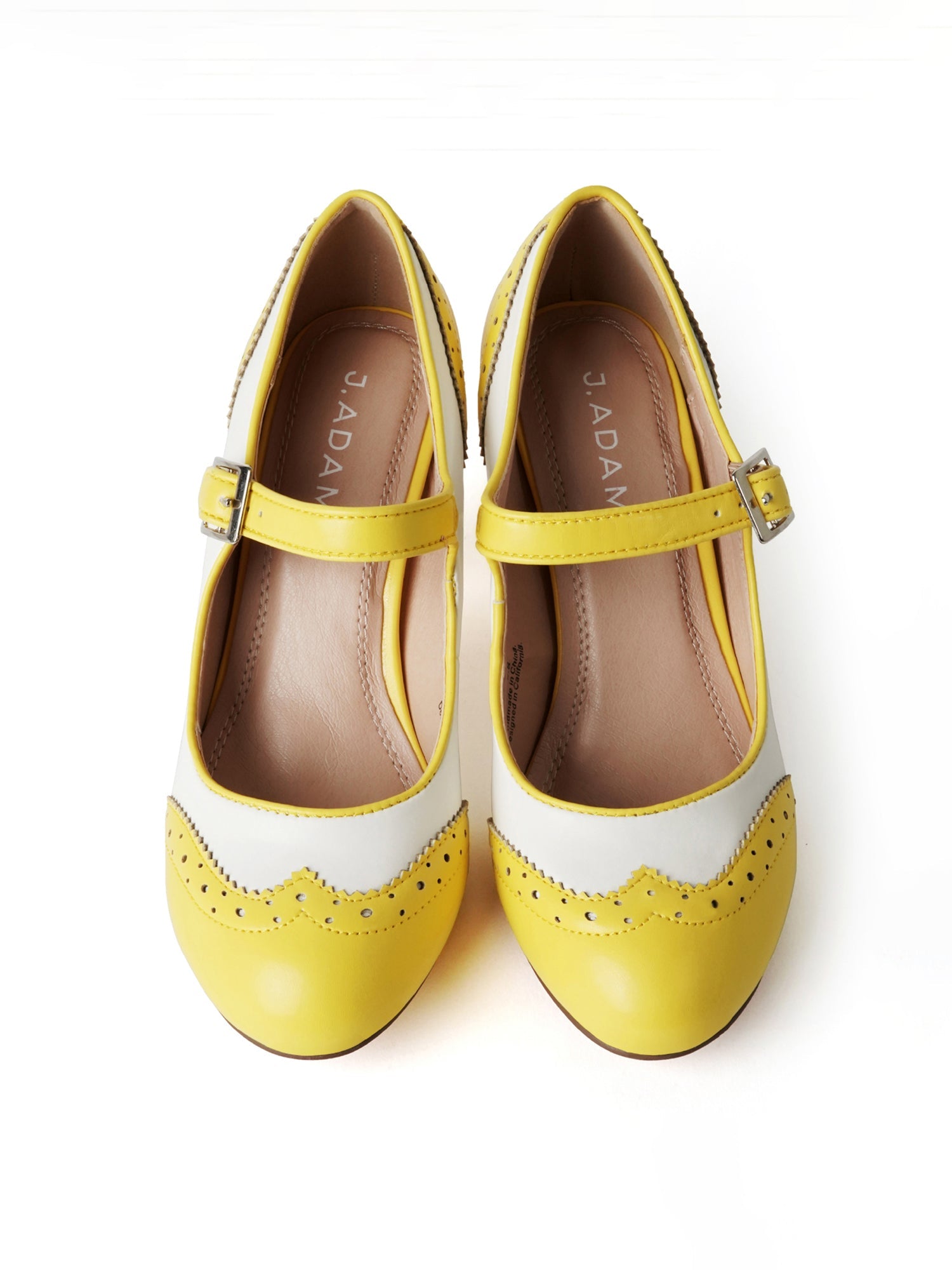 Kym | Yellow on White - Glamourous Grace