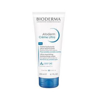 Bioderma Atoderm Ultra Moisturizing Cream for Dry Skin - Gentle, Non-Comedogenic, 6.76 fl oz - Glamourous Grace