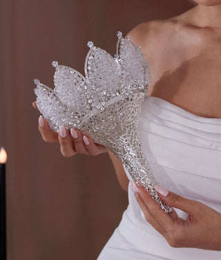 Wedding Bouquet Holder, Quinceañera Bouquet - Glamourous Grace