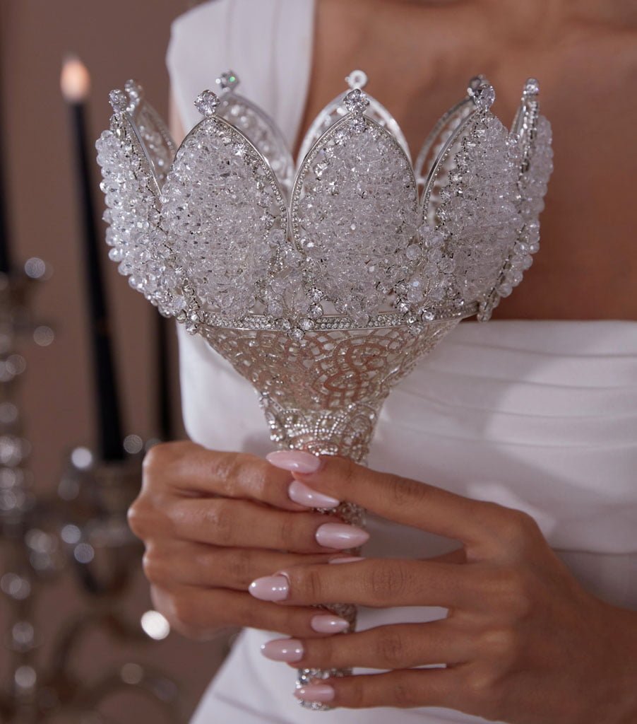 Wedding Bouquet Holder, Quinceañera Bouquet - Glamourous Grace