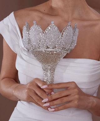 Wedding Bouquet Holder, Quinceañera Bouquet - Glamourous Grace