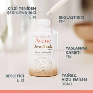 Avene DermAbsolu Anti-Aging Facial Serum for Loss of Firmness & Elasticity - 1.01 fl oz - Glamourous Grace