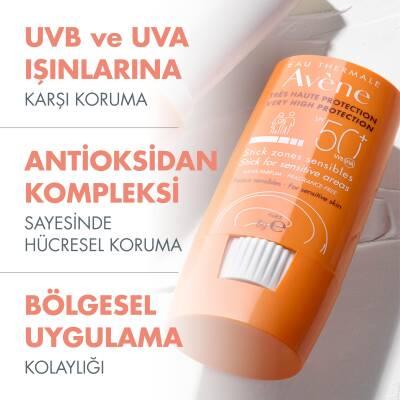 Avene Sensitive Skin SPF50 Sunscreen Stick - Protects Sensitive Areas, Moisturizing, Non-Irritating - Glamourous Grace