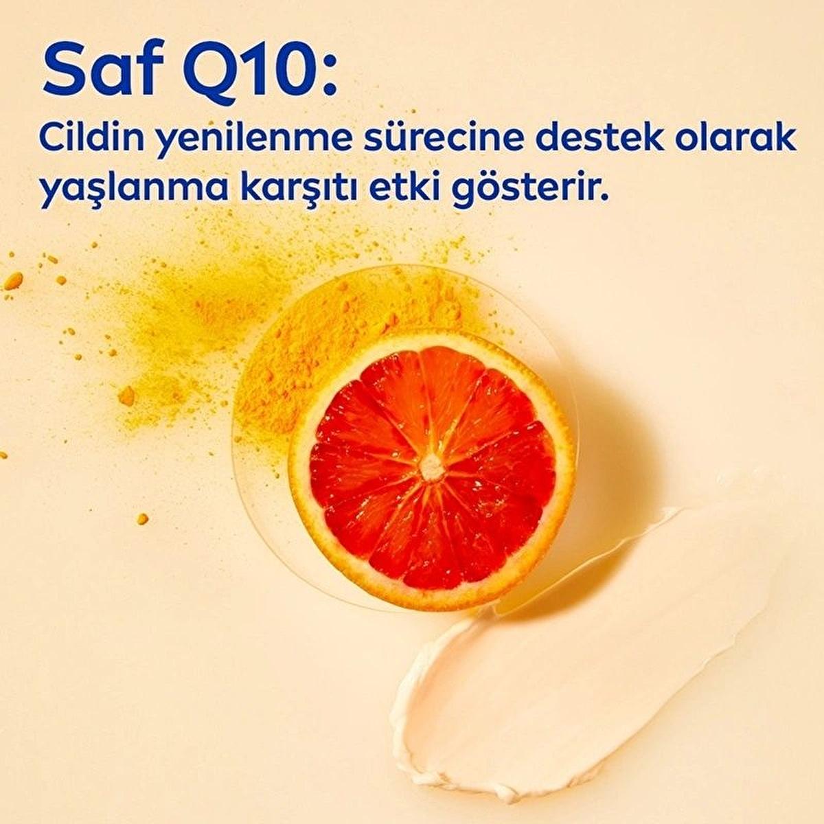 Nivea Q10 Energy Anti-Wrinkle Night Cream: Reduce Fine Lines & Revitalize Tired Skin with Vitamin C, 1.69 fl oz - Glamourous Grace