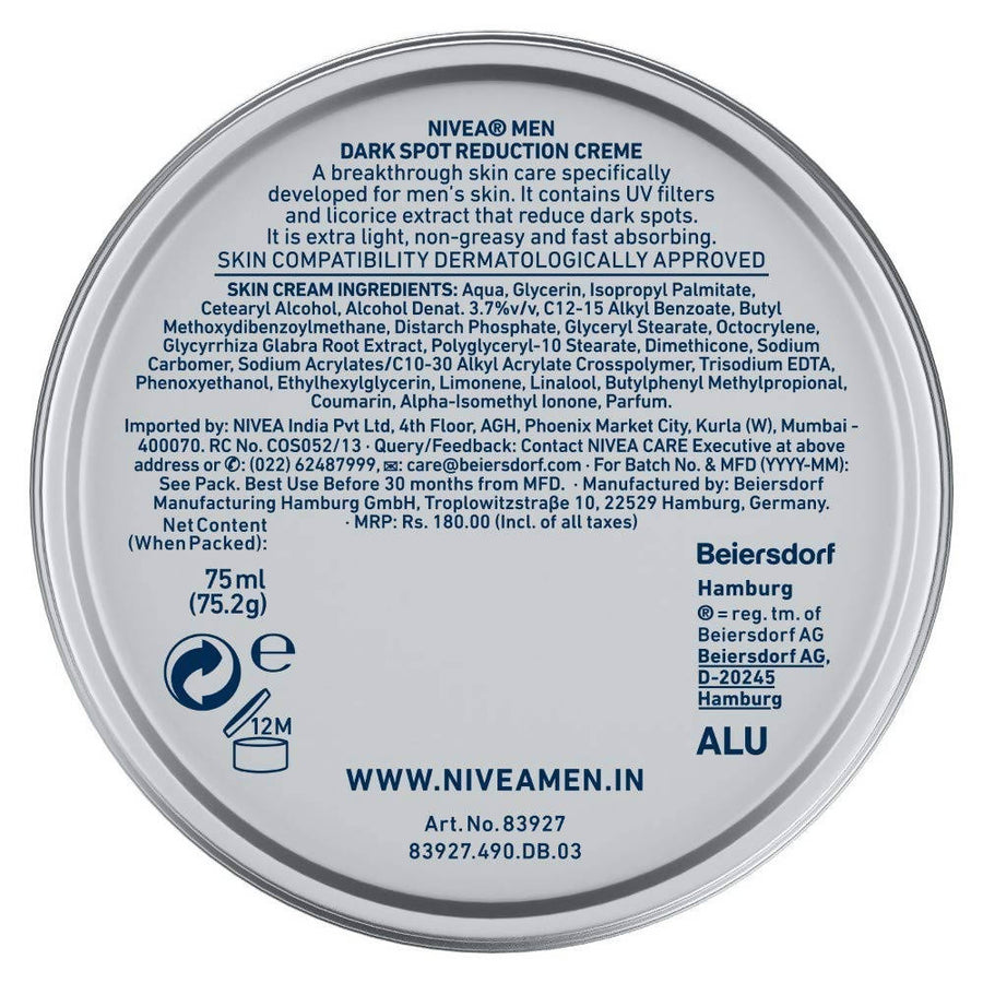 Nivea Men Dark Spot Reduction Crème