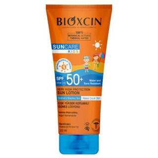 Bioxcin Children's Sunscreen Lotion SPF 50+ - Hypoallergenic, Paraben-Free, Water Resistant - 6.76 fl oz - Glamourous Grace